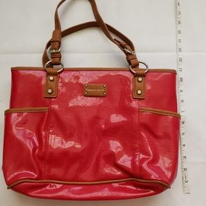 Franco Sarto Red Double Handle Purse